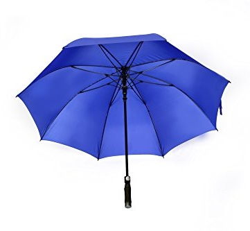Auto Open Large Blue Umbrella