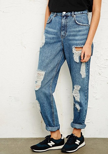 Baggy Distressed Jeans