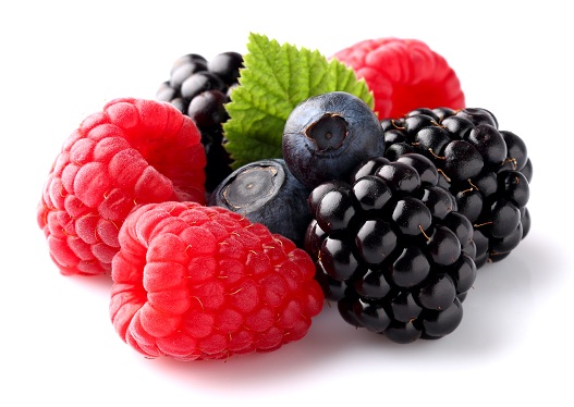 Berries for dry skin
