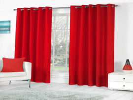 15 Best Red Curtain Designs With Pictures In 2023
