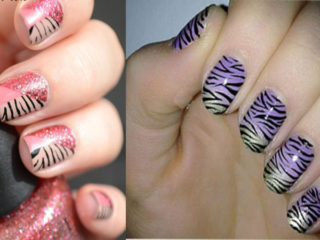 9 Best Zebra Nail Art Designs with Pictures