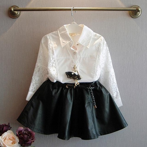 Black and White Short Frock