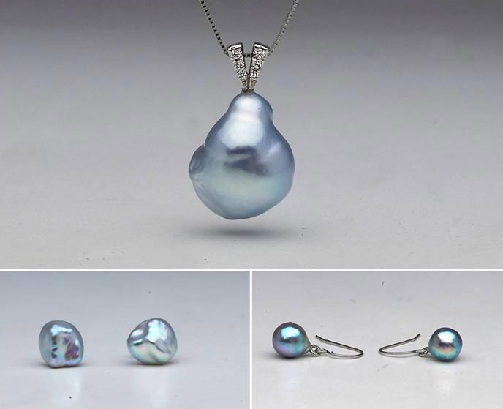 Blue South Sea Pearls