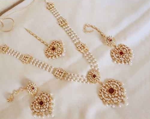 Bridal Kundan Pearl Set