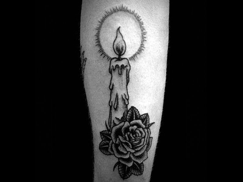 Candle Tattoos For Women And Men