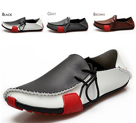 Casual Leather Men's Loafer Slip-on Shoes