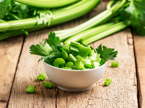 Celery most popular negative calorie food items