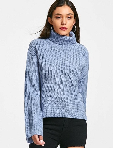 Chunky Turtle Neck Sweater