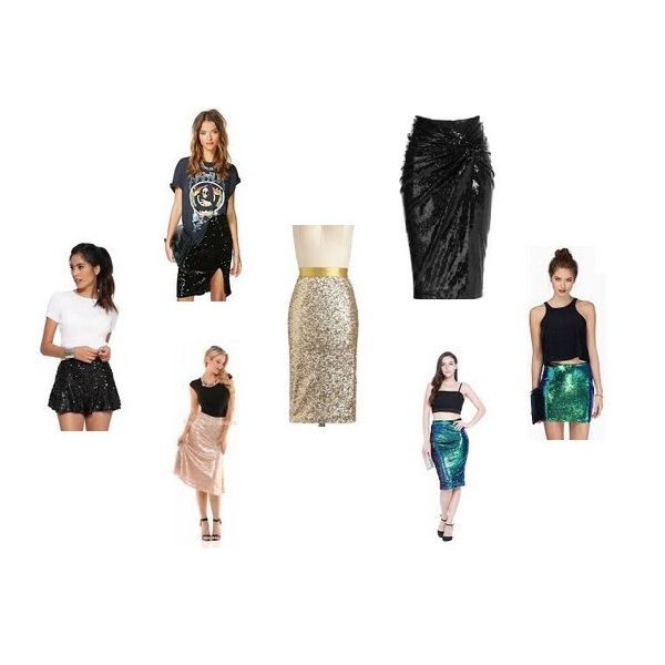 Comfortable Sequin Skirts for Women