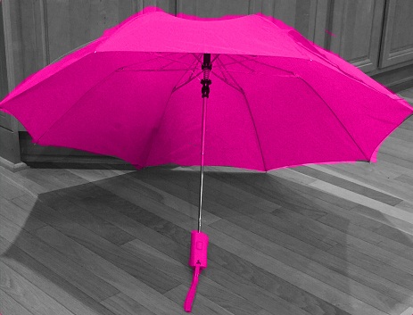 Decorative Pink Umbrella