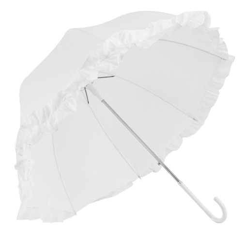 Deep Domed Type White Umbrellas