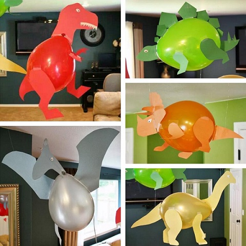Dinosaur Balloon Craft