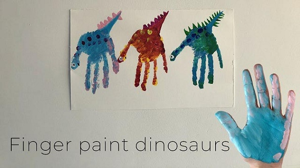 Dinosaur Painting Crafts