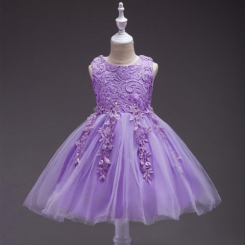 Elegant Lilac Dress