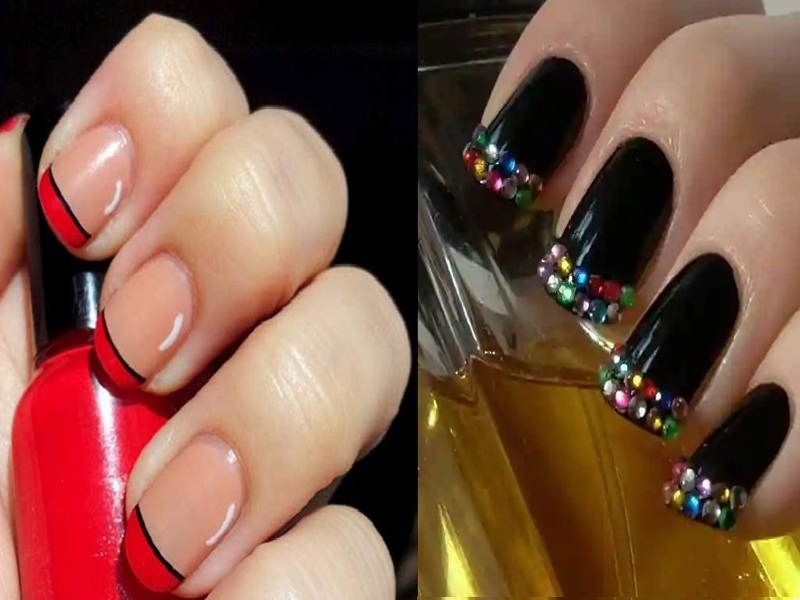 French Tip Nail Art Designs