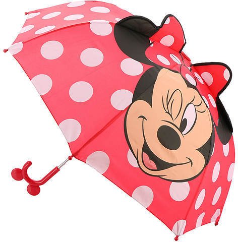 Girl's Minnie Mouse Transparent Umbrellas