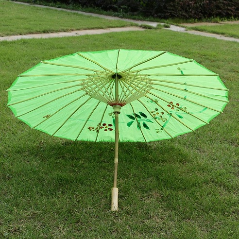Green Chinese Umbrella