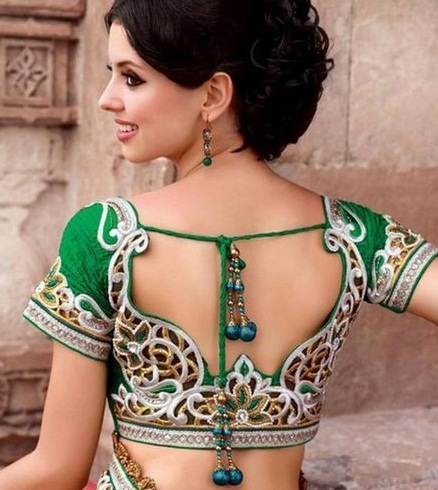 Latest saree blouse back designs catalogue 2016 – Top 15+ Latest Saree  Blouse Back Neck Designs with Catalogue in – Blouses Discover the Latest  Best Selling Shop women's shirts high-quality blouses