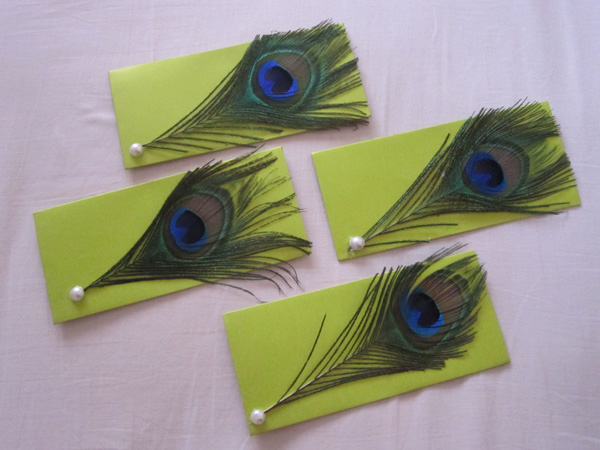 Handmade Peacock Craft