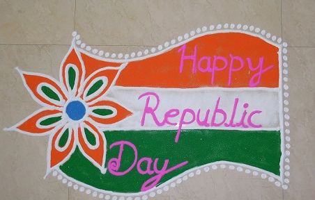 republic day rangoli designs