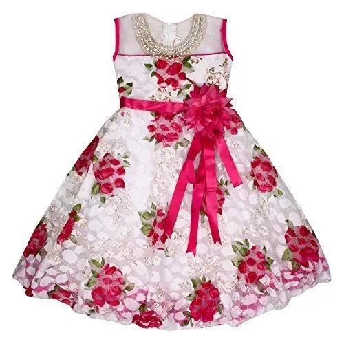 10704 WHAT WESTERN GEORGETTE EMBROIDERY MIRROR WORK GOOD QUALITY FRILLED  SLEEVES KIDS WEAR BABY GIRL READYMADE FROCK STYLE WESTERN DRESSES BEST OF  2022 SUPPLIER IN INDIA AUSTRALIA USA UK  Reewaz International 