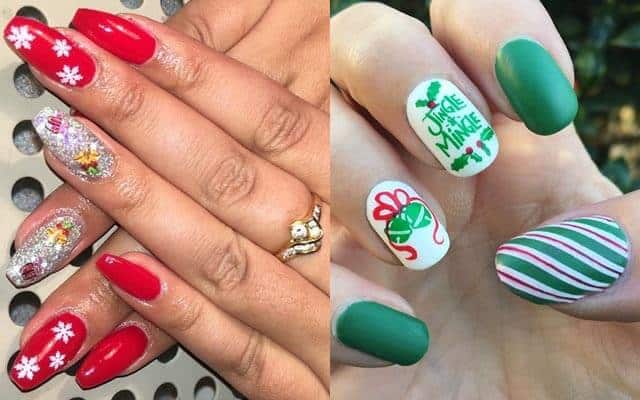 9 Easy Holiday Nail Art Designs with Pictures  Styles At LIfe