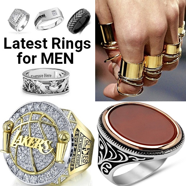25 Popular And Latest Designs Of Rings For Men With Pictures