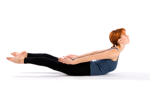 Locust Pose (salabhasana) - yoga positions for lower back pain