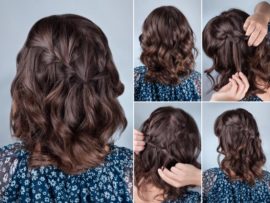 10 Quick and Simple Party Hairstyles for Medium Hair | Styles At Life