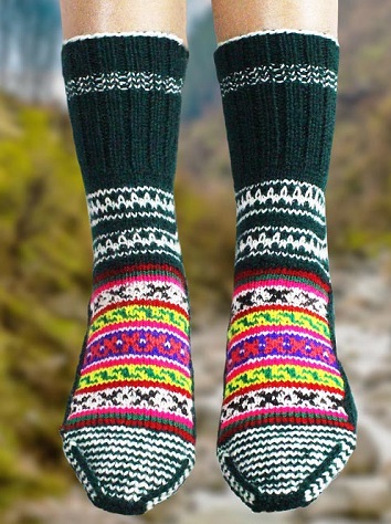 Mens-Wool-Socks-Design-with-Silk