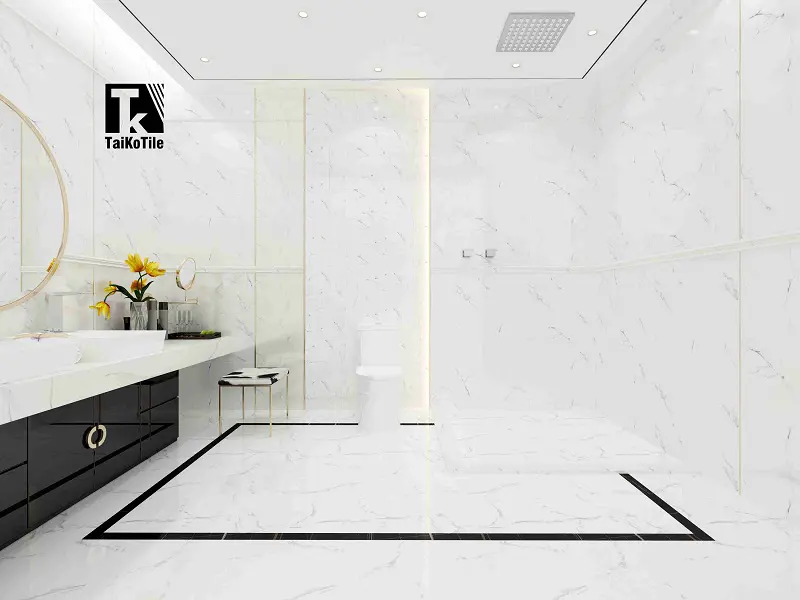25 Latest Bathroom Tiles Designs With, Bathroom Tiles Designs And Colours