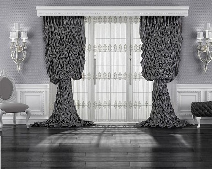 simple curtain design