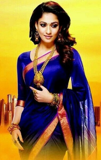 Nayanthara Sk, White Saree, actress, indian, HD phone wallpaper | Peakpx