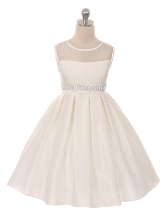 Pearl Sash Dress