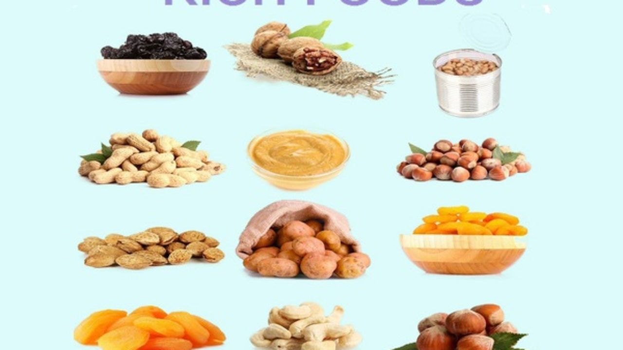 High Potassium Foods List Chart