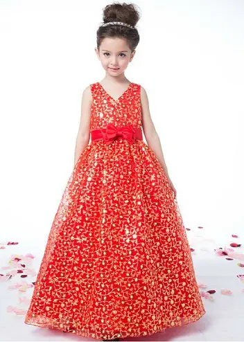 Beautiful Full Long Dress for the Cutest Baby Girl  Full Length Gowns for  Kids