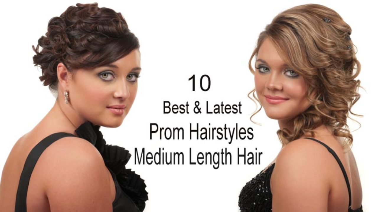 10 Latest Prom Hairstyles For Medium Length Hair Styles At