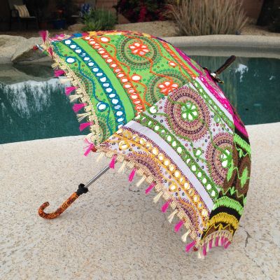 Rabari Embroidered Umbrellas