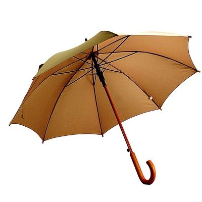 Recycled PET Material Wooden Umbrellas