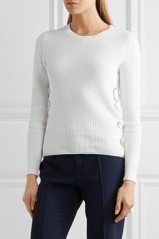 Ribbed Cotton Sweater