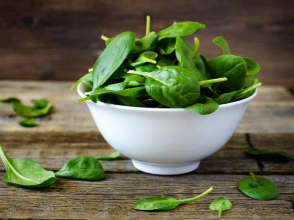 Spinach Loaded With Antioxidants