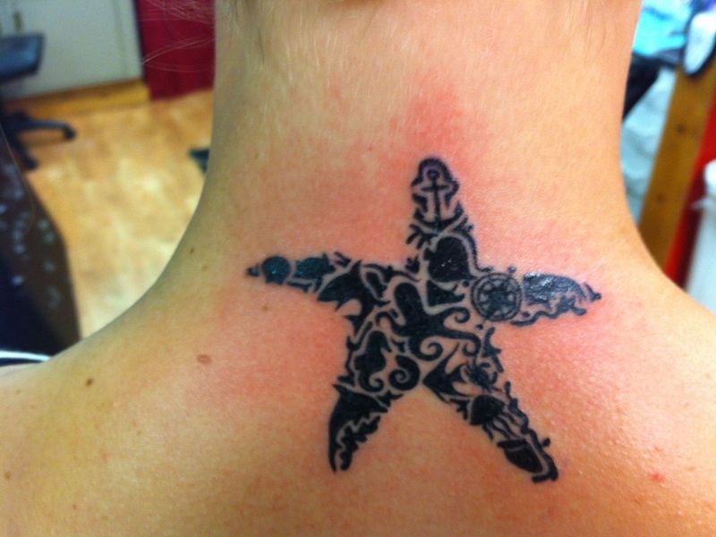 Starfish tattoo Vector Art Stock Images  Depositphotos