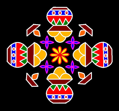 pongal rangoli designs