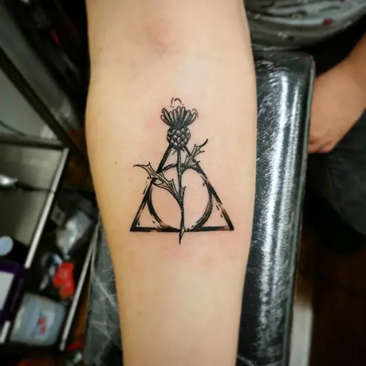 Top 10 Best Deathly Hallows Tattoos