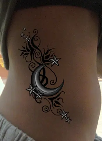 25 Meaningful Half And Full Moon Tattoo Designs Styles At Life