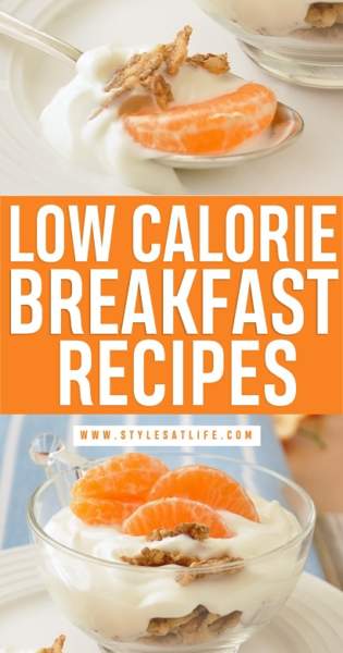 Low Calorie Breakfast Recipes