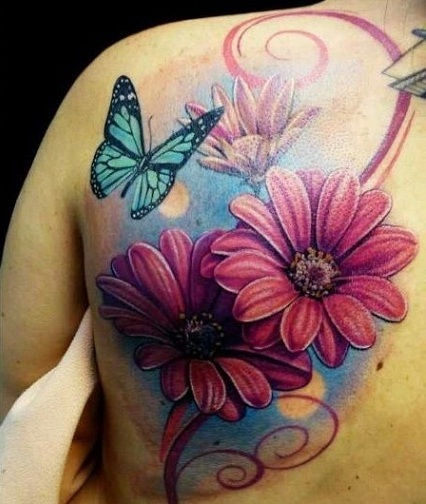 Top 9 Sunflower Tattoo Designs15