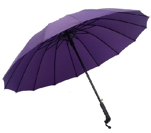 Windproof Solid Color Big Umbrellas