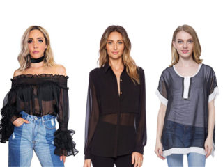 9 Trendy Designs of Sheer Tops for Stylish Look