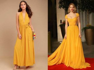 15 Beautiful Models of Yellow Dresses for Women with Stylish Look